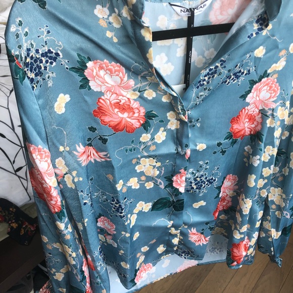 Naf Naf Paris floral blouse - Picture 4 of 5